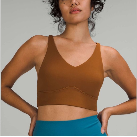 Lululemon In Alignment Longline Bra - Picture 1 of 4